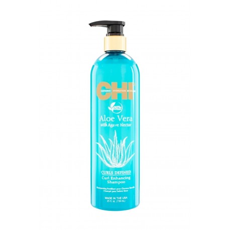 Išryškinantis garbanas šampūnas su alavijais ir agavų sultimis CHI Curls Defined shampoo