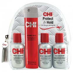 Kelioninis rinkinys dažytiems plaukams CHI Protect and Hold
