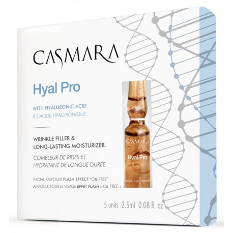 Ampulės stangrinančios veido odą Casmara Hyal Pro Ampoule 2.5 ml, 5 vnt