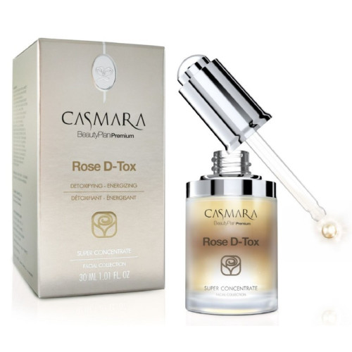 Detoksikuojantis koncentratas brandžiai veido odai Casmara Concentrate Rose D-Tox 30 ml