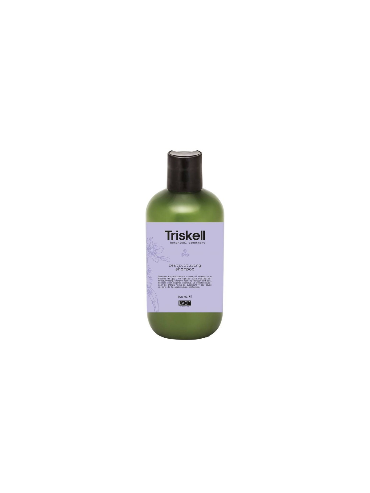 Atkuriamasis plaukų šampūnas Triskell Restructuring Shampoo