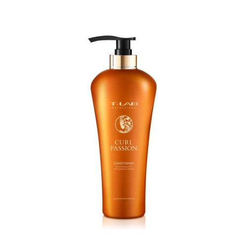 Kondicionierius garbanotiems ir besibanguojantiems plaukams T-LAB Professional Curl Passion Conditioner 250ml
