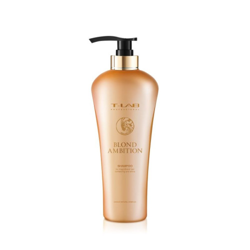 Šampūnas šviesiems plaukams T-LAB Professional Blond Ambition Shampoo