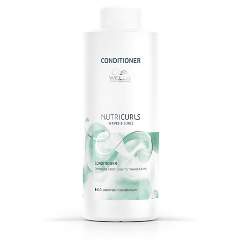 Maitinantis kondicionierius garbanotiems plaukams Wella NutriCurls Detangling Conditioner