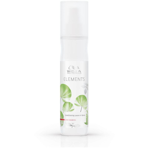 Nenuplaunamas,plaukų būklę gerinantis purškalas Wella Elements Leave-In Conditioning Spray 150ml