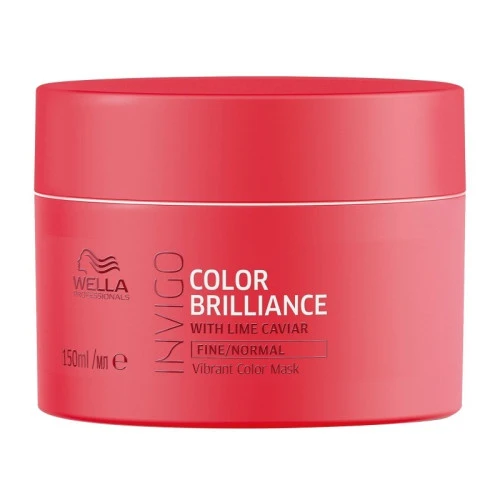 Spalvą apsauganti kaukė normaliems plaukams Wella Color Brilliance Fine Mask