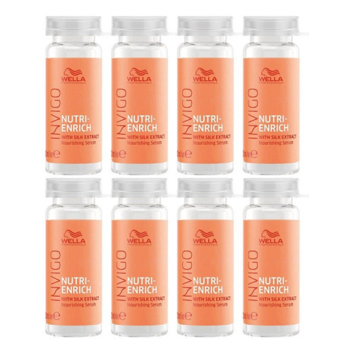Maitinamasis puoselėjamasis serumas Wella Nutri-Enrich Nourishing Serum 8x10ml