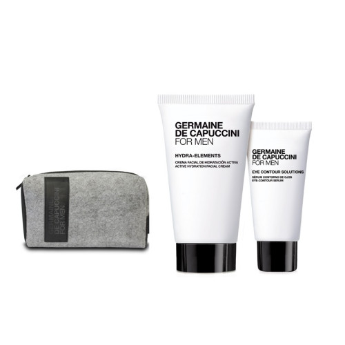 Veido priežiūros rinkinys sausai odai Germaine de Capuccini For Men HYDRA ELEMENTS