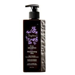 Intensyviai drėkinantis šampūnas besipučiantiems, besigarbanojantiems plaukams Saphira Divine Shampoo