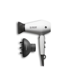 Riboto leidimo plaukų džiovintuvas su difuzoriumi HH Simonsen COMPACT DRYER WHITE PEARL Limited Edition
