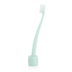 Dantų šepetėlis su stoveliu The Natural Family Co Biodegradable Toothbrush And Resin Stand