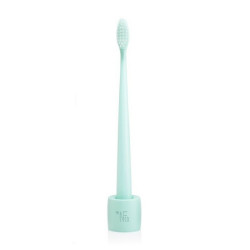 Dantų šepetėlis su stoveliu The Natural Family Co Biodegradable Toothbrush And Resin Stand