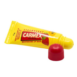 Braškių skonio lūpų balzamas Carmex Lip Balm Tube Strawberry 10g