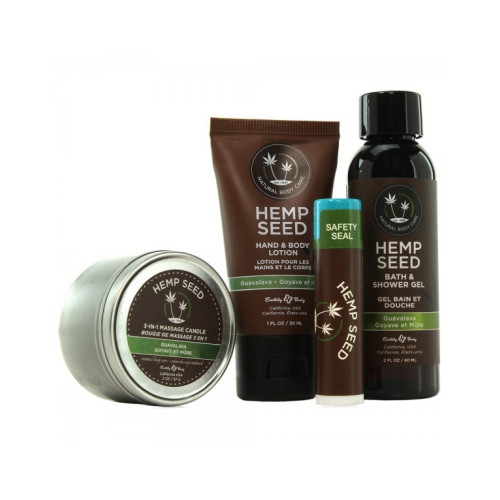 Kelioninis grožio rinkinys Hemp Seed Mini Mania Guavalava