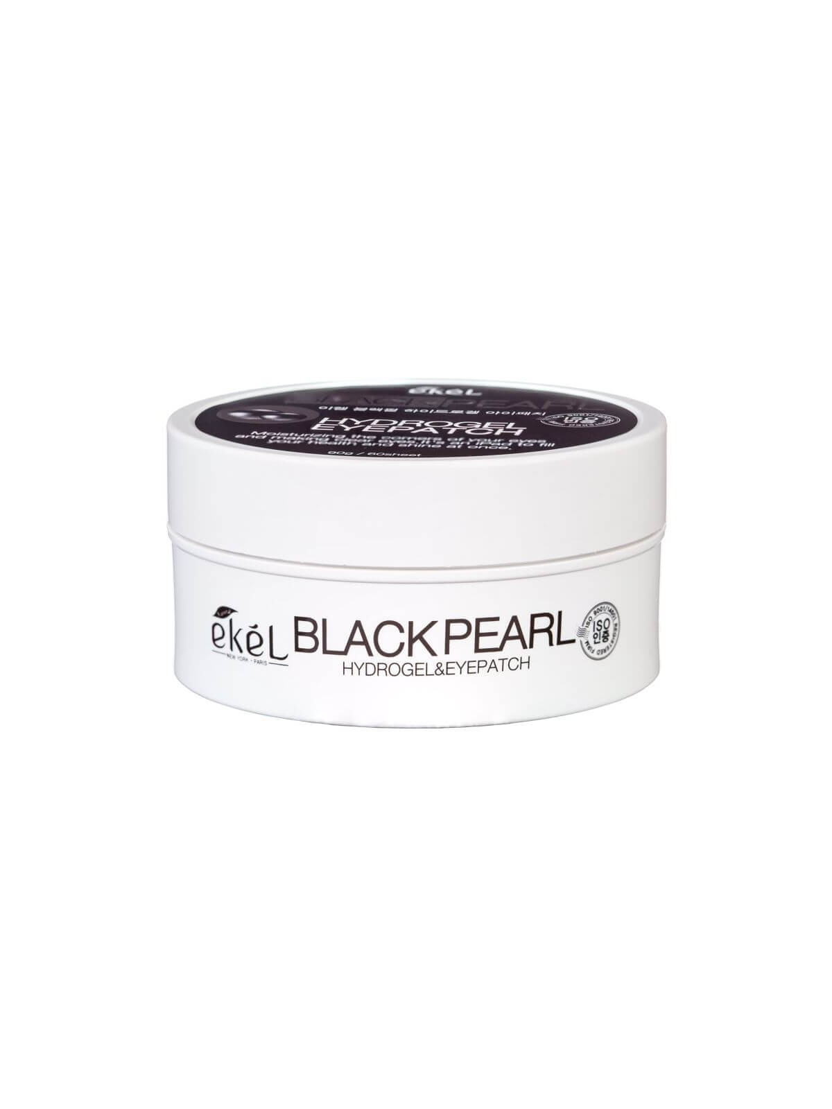 Paakių pagalvėlės su juodųjų perlų ekstraktu Ekel Black Pearl Eye Patch 90g. / 60vnt.