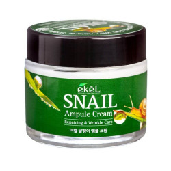 Veido kremas su sraigių mucinu Ekel Ampule Cream Snail  70 ml