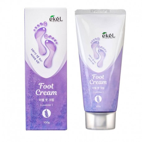Kojų kremas su levandomis Ekel Foot Cream Lavender 100ml