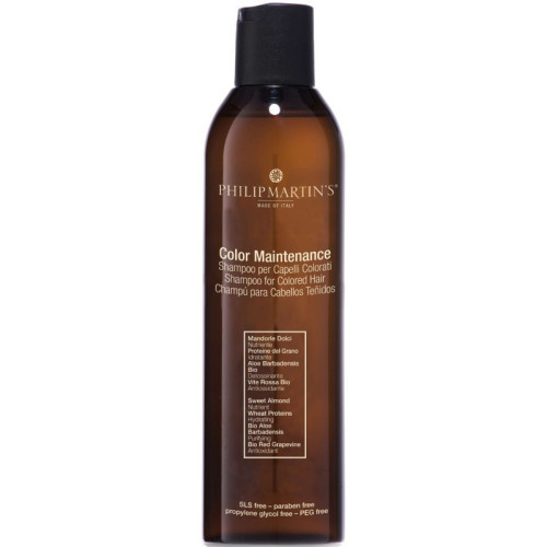 Dažytų plaukų šampūnas dažytiems ir pažeistiems plaukams  Philip Martin's Colour Maintenance 100ml