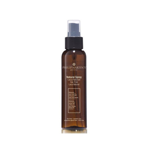 Stiprios fiksacijos neaerozolinis plaukų lakas Philip Martin's Natural Spray 100ml