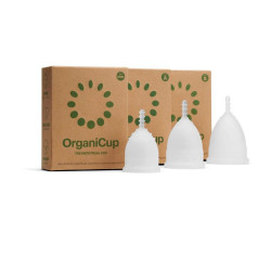 Menstruacinė taurelė ORGANICUP A dydis 1vnt.