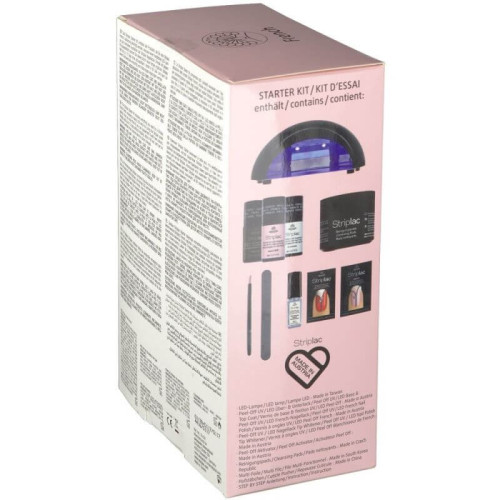 Gelinių nagų rinkinys Alessandro Striplac Starter Kit Frech