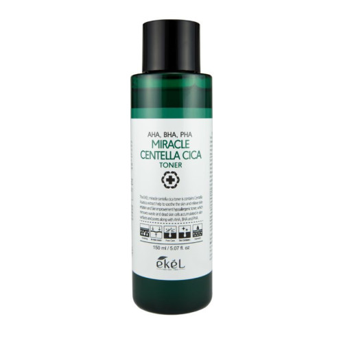 Veido odos toneris Ekel Miracle Centella Cica Toner 150ml