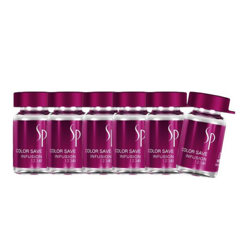 Plaukų spalvą išsaugantis ekstraktas Wella SP Color Save Infusion 6x5ml