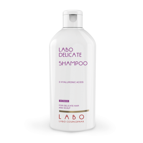 Šampūnas jautriai galvos odai su 3 hialurono rūgštimis LABO Delicate Shampoo 200 ml