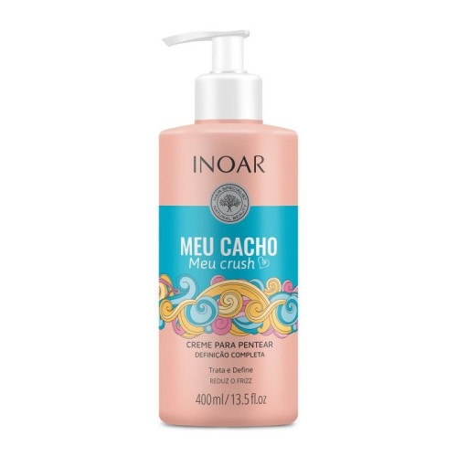 Kremas garbanotiems plaukams INOAR Meu Cacho Meu Crush Cream 400ml