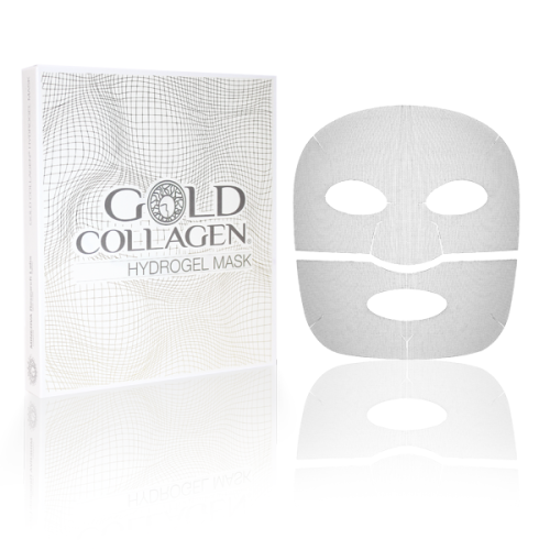 Hidrogelio veido kaukė GOLD COLLAGEN Hydrogel Mask 4vnt.