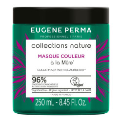 Maitinanti kaukė dažytiems, trapiems plaukams  Eugene Perma Collection Nature Blackberry Mask 250ml