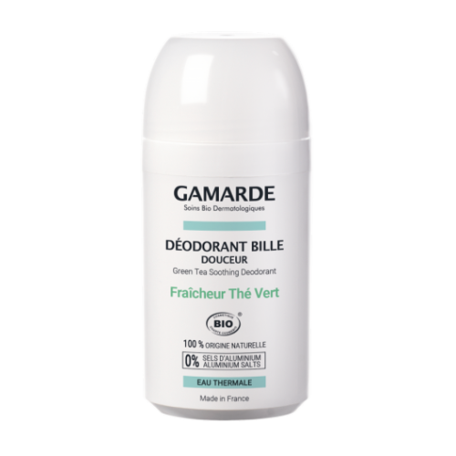 Natūralus rutulinis dezodorantas su žaliąją arbatą Gamarde Green Tea Soothing Deodorant 50ml