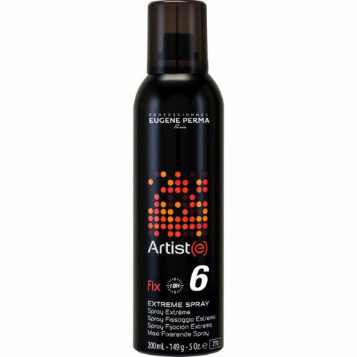 Stiprios fiksacijos plaukų lakas Eugene Perma Artiste Fix Extreme Spray 200ml