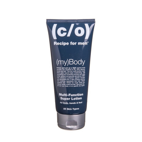 Kūno, rankų ir pėdų drėkinantis kremas C/O Recipe For Men Super Body Lotion 200ml