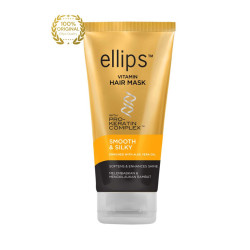 Glotninanti plaukų kaukė Ellips Smooth & Silky Pro-Keratin Complex Mask