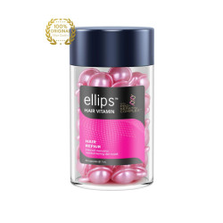 Plaukų vitaminai su keratinu Ellips Hair Repair Pro-Keratin Complex Capsules 6x1ml