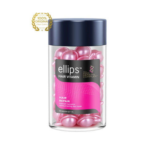 Plaukų vitaminai su keratinu Ellips Hair Repair Pro-Keratin Complex Capsules 6x1ml