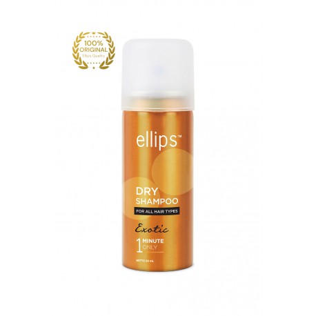 Sausas  plaukų šampūnas ELLIPS Dry Shampoo Exotic