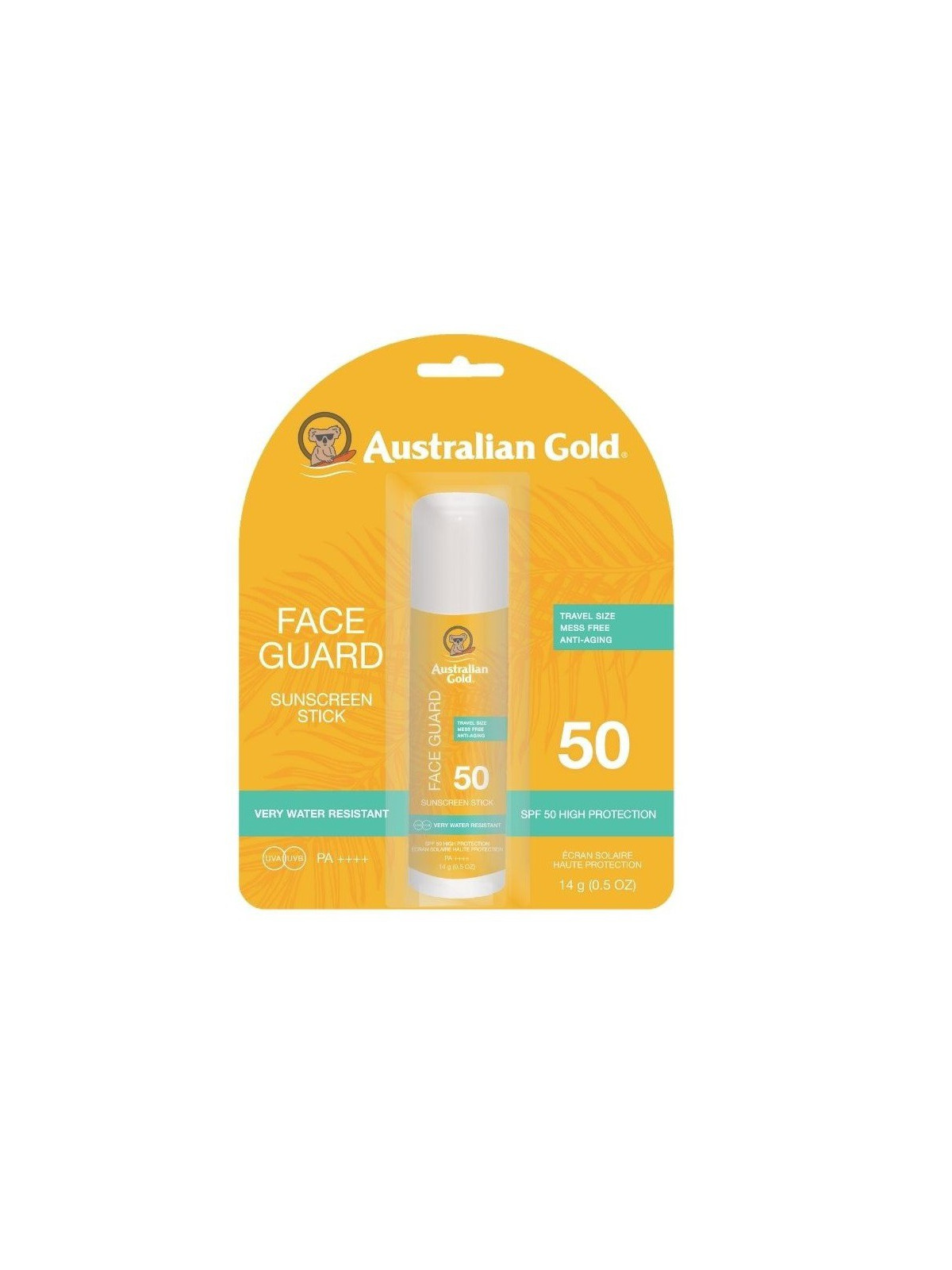 Apsaugos nuo saulės veido pieštukas AUSTRALIAN GOLD SPF50