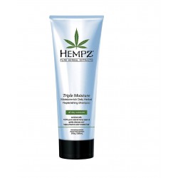 Intensyviai drėkinantis šampūnas HEMPZ Triple Moisture - Rich Herbal Replenishing Shampoo 266ml