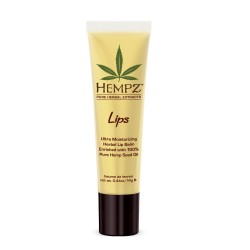 Ypatingai – drėkinantis augalinis lūpų balzamas HEMPZ Ultra – Moisturising Herbal Lip Balm 14 g.