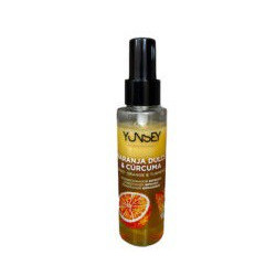 Apelsinų ir ciberžolės aromato dvifazis plaukų purškiklis YUNSEY Spray