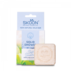 Kietasis kūno prausiklis SKOON Solid Shower Soft Sensitive 90g