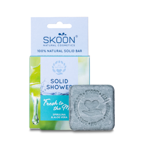 Kietasis kūno prausiklis SKOON Solid Shower Fresh To The Max 90g