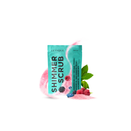 Švytintis uogų kūno šveitiklis LETIQUE Shimmer Scrub 200ml