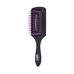 Anglimi praturtintas stačiakampis plaukų šepetys Wetbrush Charcoal Infused Padle Hair Brush