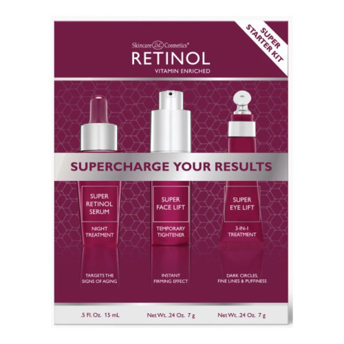 Veido priežiūros priemonių rinkinys Retinol Super Starter Kit