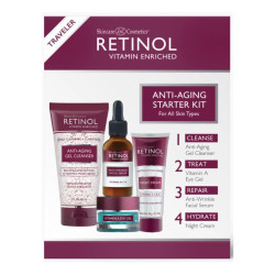 Veido priežiūros priemonių rinkinys Retinol Anti-Aging Starter Kit
