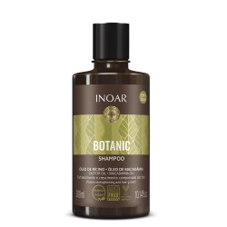 Plaukus stiprinantis ir augimą skatinantis šampūnas su ricinos aliejumi INOAR Botanic Shampoo 300ml
