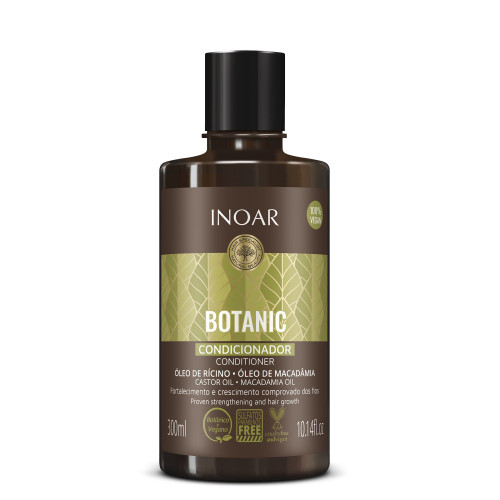 Plaukus stiprinantis kondicionierius su ricinos aliejumi INOAR Botanic Conditioner 300ml